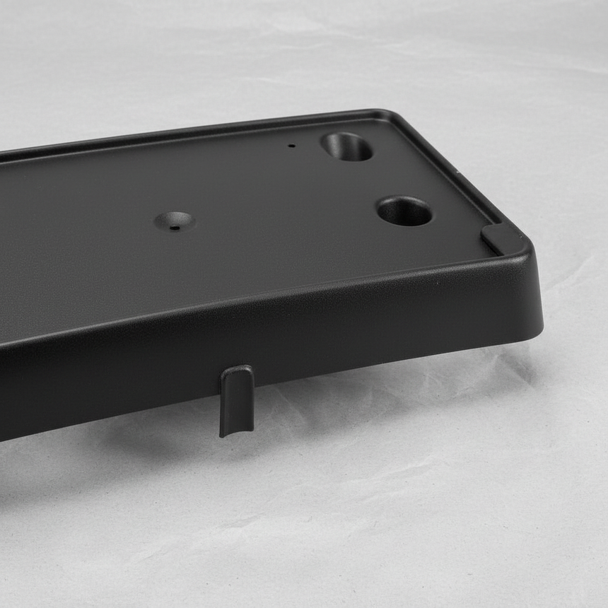 2022-2025 Jeep Compass Front License Plate Bracket - No Hardware OEM Genuine - Bottom Detail