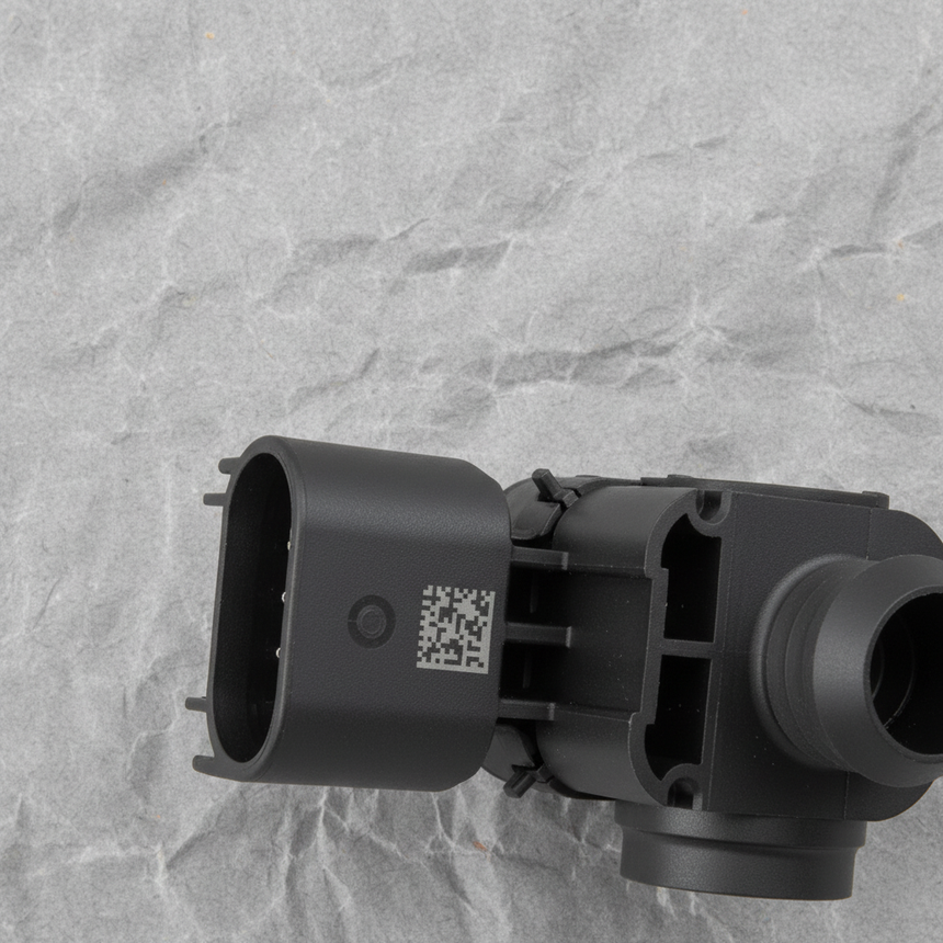 2022-2025 Ford Power Brake Booster Vacuum Sensor OEM - Top Detail Angle 2