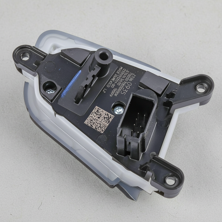 2017-2023 GMC Acadia Terrain Steering Wheel Right Side Radio Switch OEM – Bottom detail on light grey kraft paper