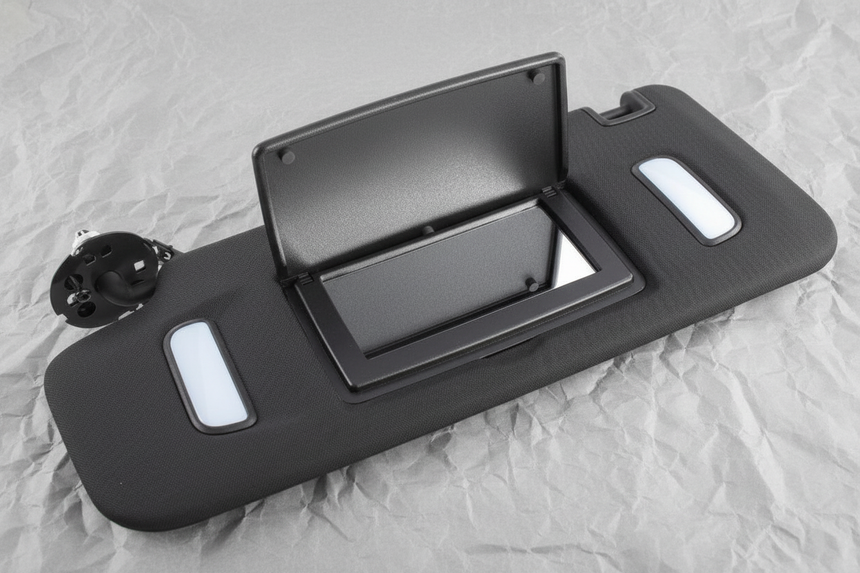 2023-2025 Colorado Canyon 2.7L L4 OEM Driver Side Sun Visor Jet Black
