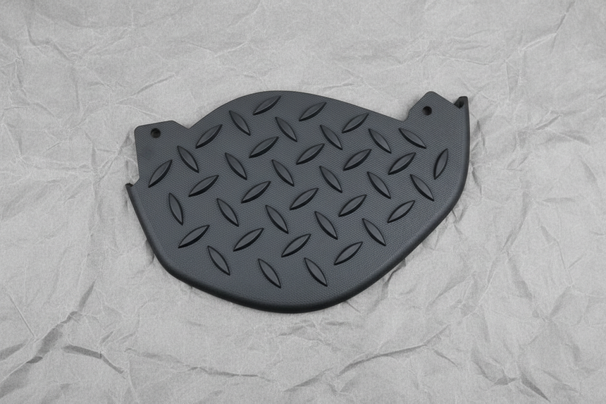 2014-2019 Silverado Sierra Passenger Side Rear Bumper Step Pad Insert - Full View