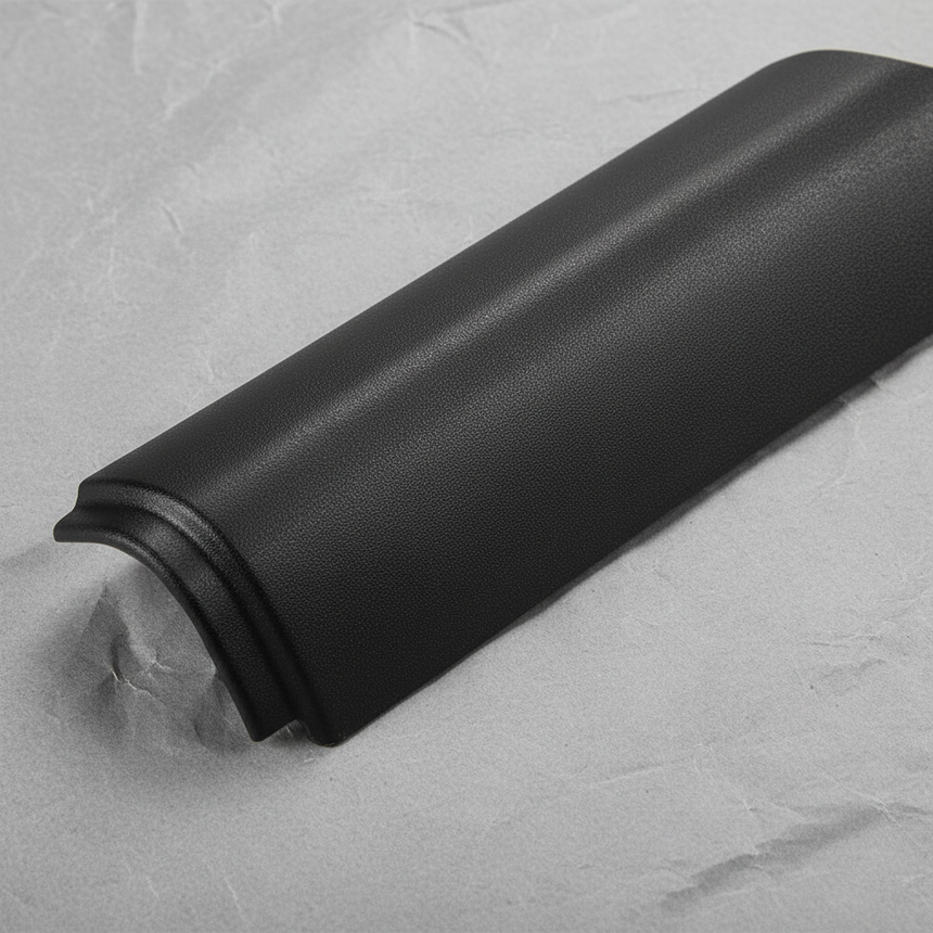 Close-up alternate angle of GM OEM Passenger Side Folding Top Side Rail Molding for Camaro