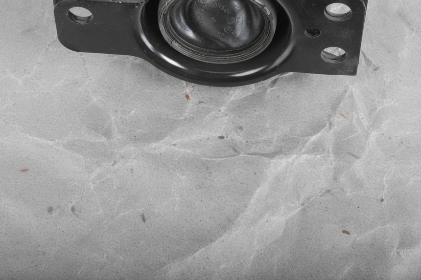 Passenger Side Engine Mount Bracket - Bottom Section Detail