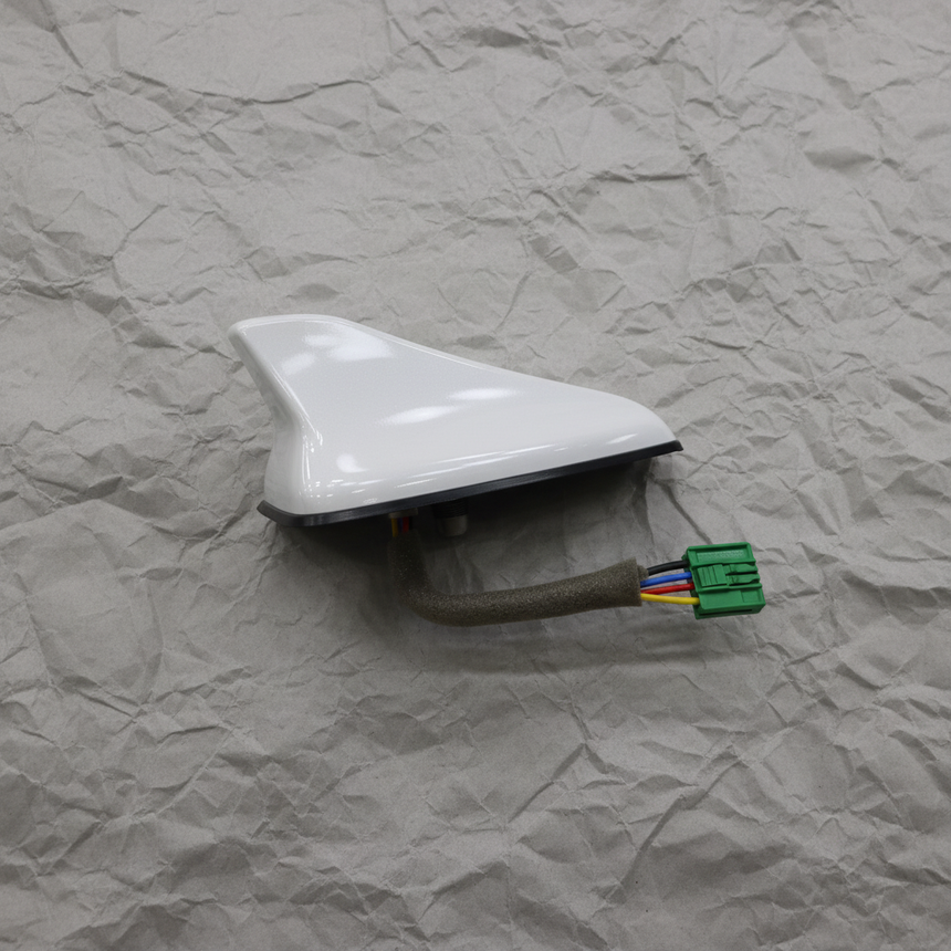 Kia Sorento Hybrid Roof Shark Fin Antenna Snow White - Full View 1