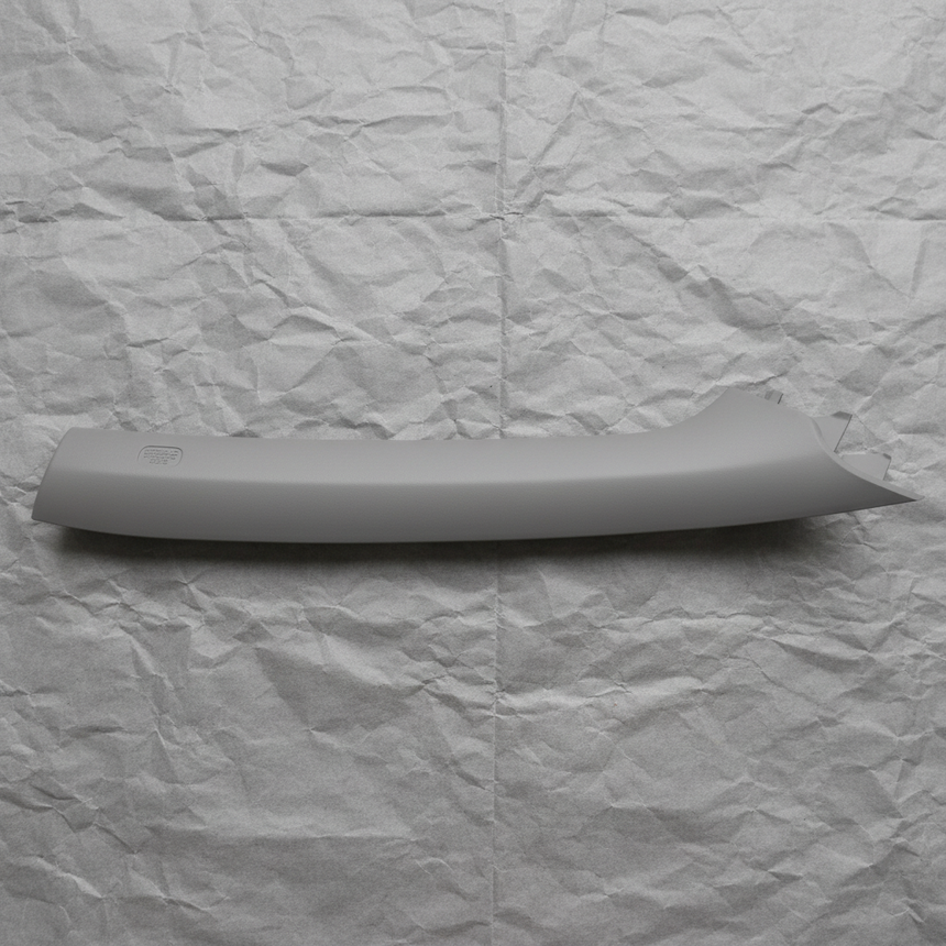 2017-2022 Honda CR-V Passenger Interior Windshield Pillar Trim Gray OEM - Full View