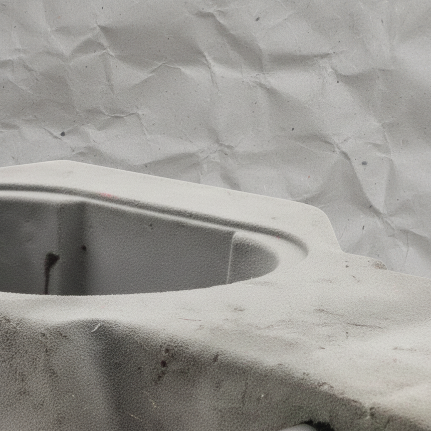 Ford Bronco Rear Seat Armrest Foam Pad Top Detail 2