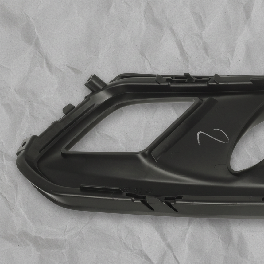 2019-2021 Honda Passport Driver Side Fog Lamp Bezel Trim - Macro Bottom 2