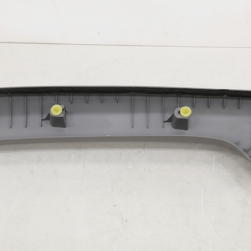2017-2022 Honda CR-V Passenger Interior Windshield Pillar Trim Gray OEM - Bottom Detail Angle 2