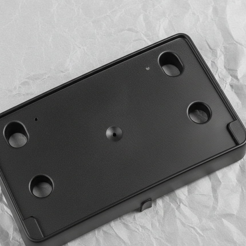 2022-2025 Jeep Compass Front License Plate Bracket - No Hardware OEM Genuine - Middle Detail