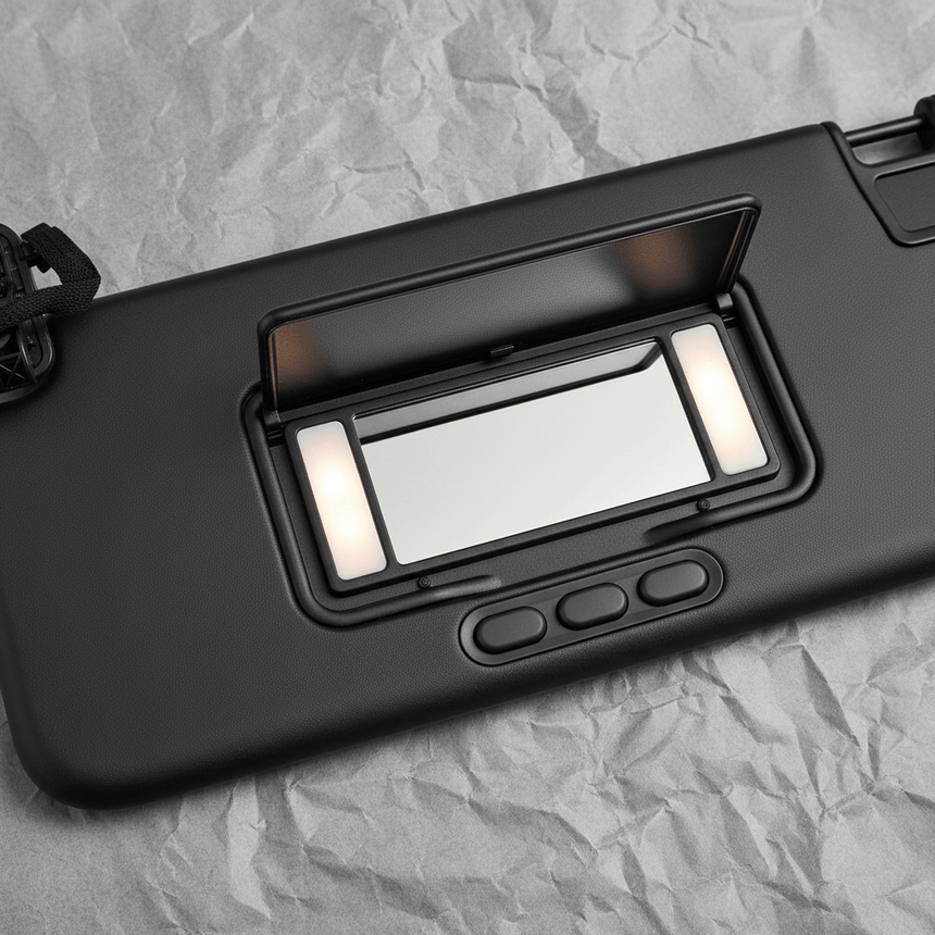 2021-2024 Ford Bronco Driver Side Sun Visor Illuminated w/ Garage OEM