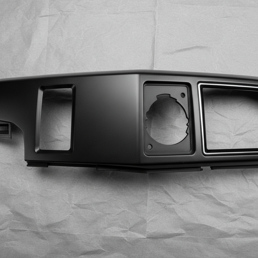 2017-2019 Ford F-150 XLT Dashboard A/C Vent Trim Panel Driver Side OEM - Macro Crop