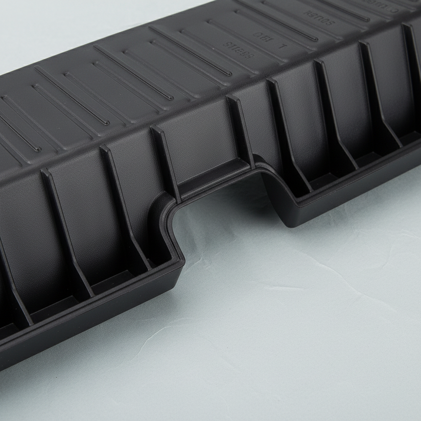 2022-2024 Ford Expedition Full Console Storage Compartment Mat Genuine OEM - Middle Macro Crop 2