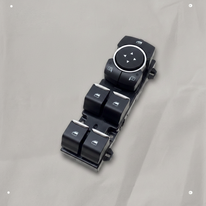 OEM Window Switch on grey wrinkled craft paper background