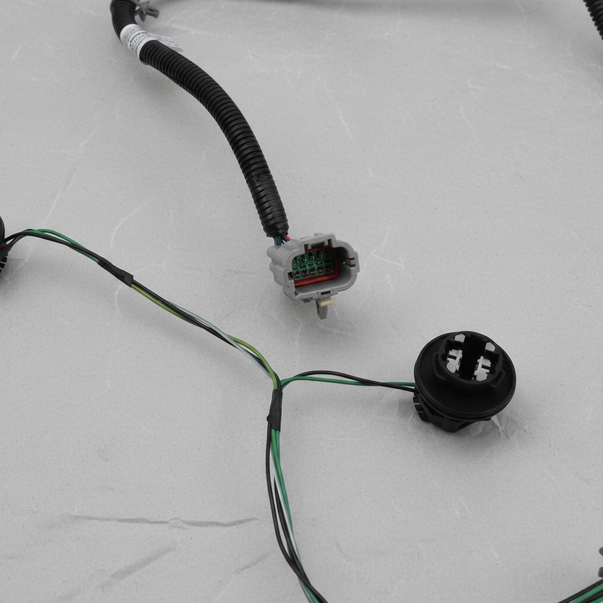 2004-2015 Nissan Titan Tail Light Wiring Harness Genuine OEM - Center Detail