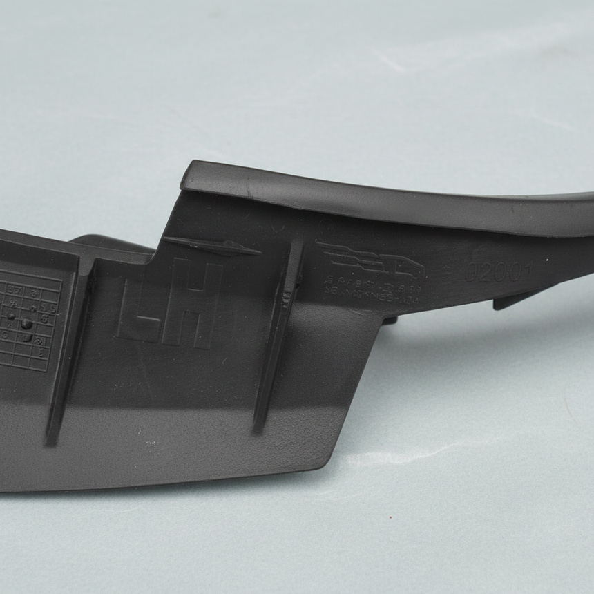 2002-2006 Nissan Altima Driver Side Cowl Extension Trim Cover Genuine OEM - Middle Macro Crop