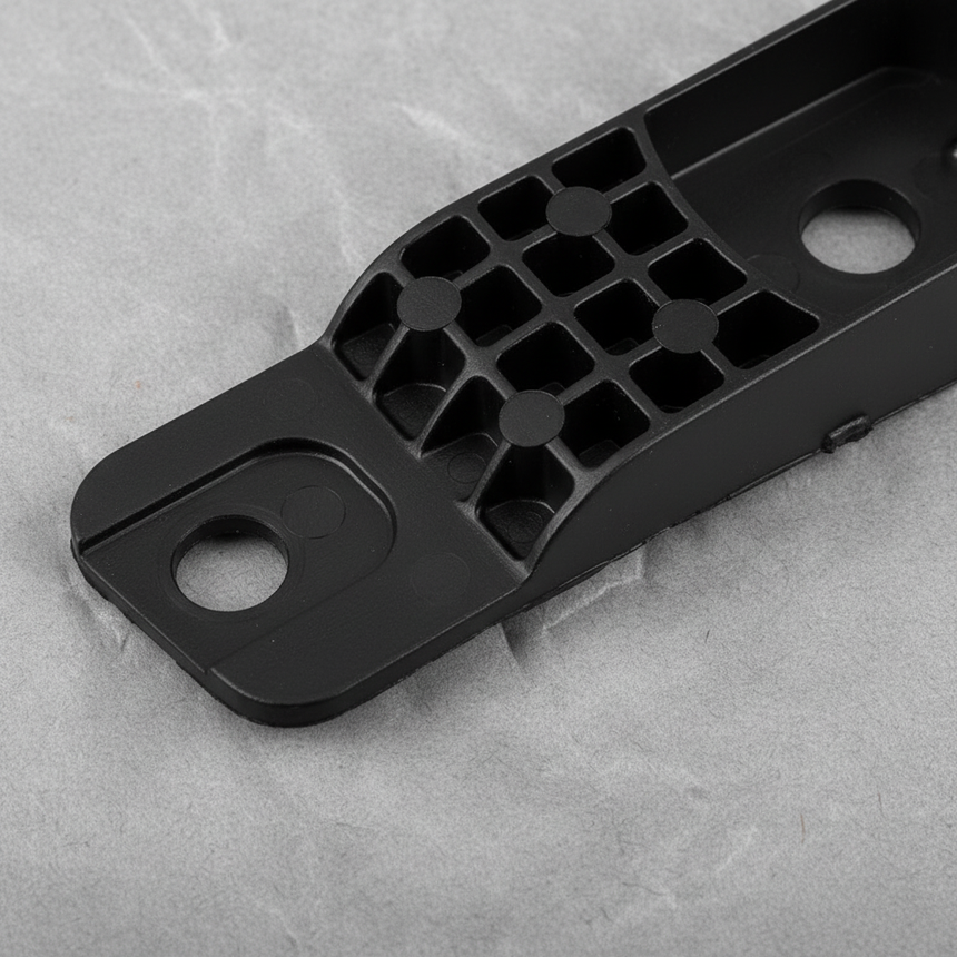 2017-2020 Ford Fusion Front Driver Side Bumper Reinforcement Bar Bracket - Macro Bottom