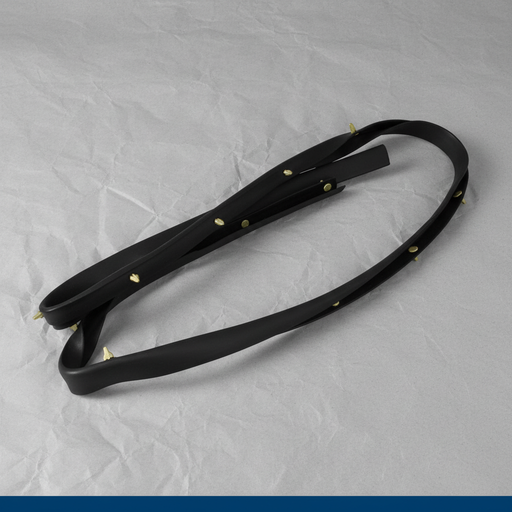 2009-2014 Ford F-150 Crew Cab Body Side Panel Seal Black Genuine OEM