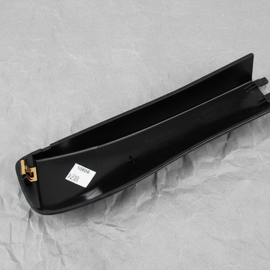 2011-2015 Ford Explorer Police Interceptor Utility Driver Rear Roof Rack End Cap OEM - Middle Detail Angle 2