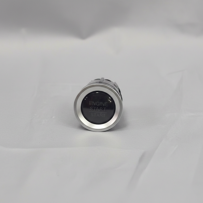 Honda OEM Push Button Start Switch - clean grey kraft paper background