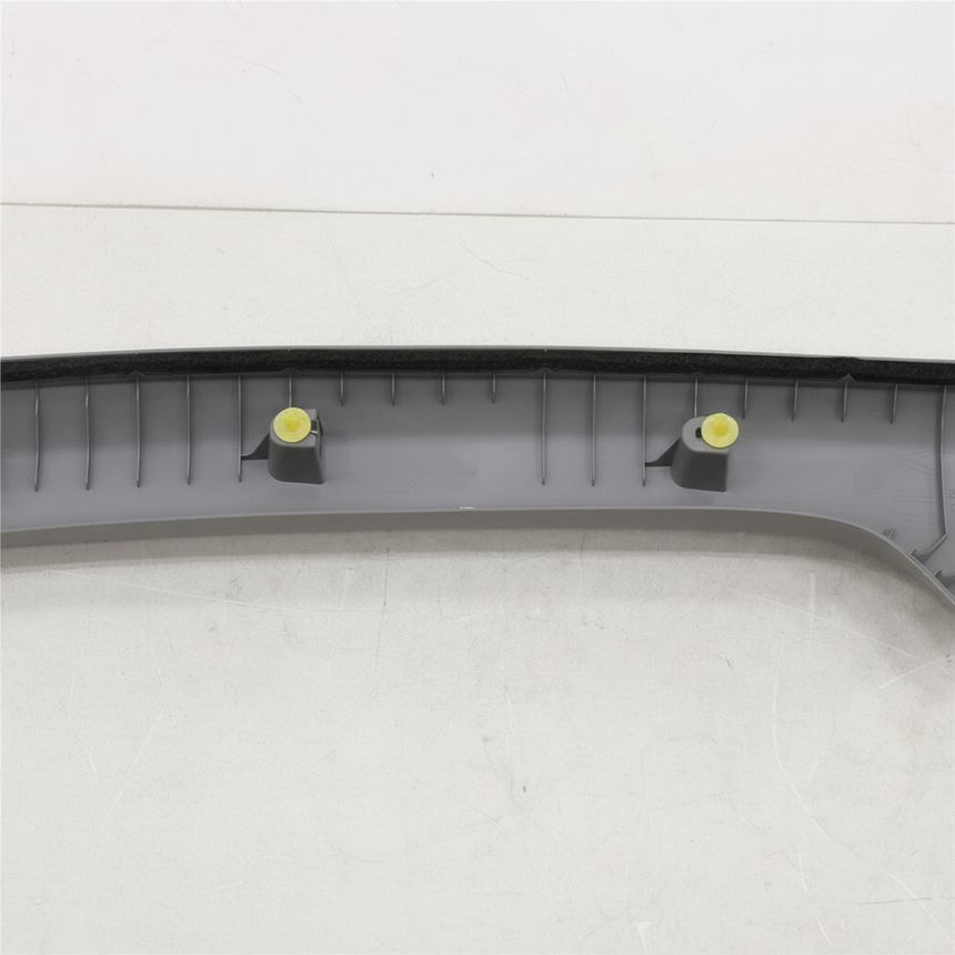 2017-2022 Honda CR-V Passenger Interior Windshield Pillar Trim Gray OEM - Middle Detail Angle 2