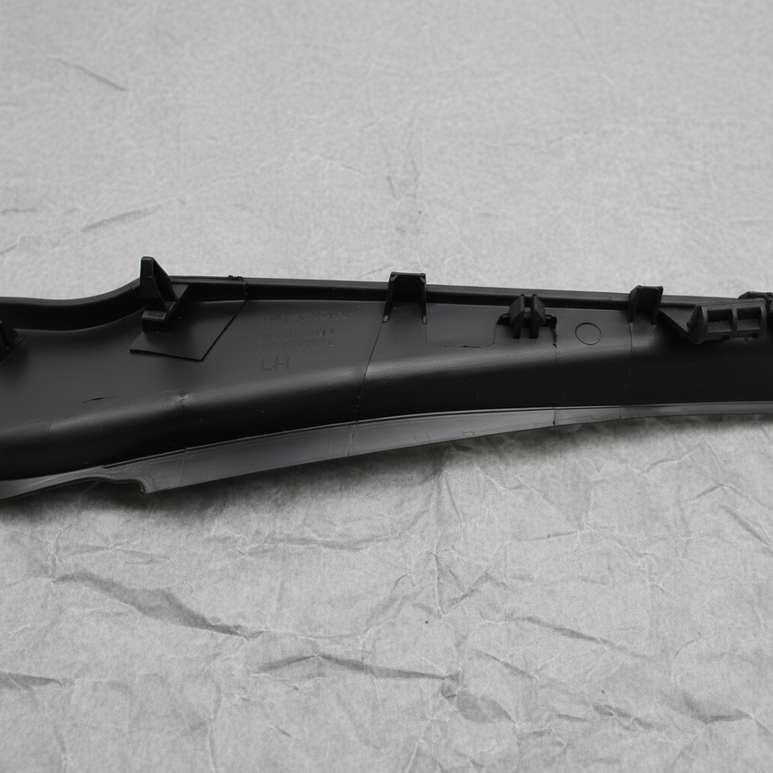 2019-24 Nissan Titan Driver Side OEM Fender Molding - Bottom Detail 2