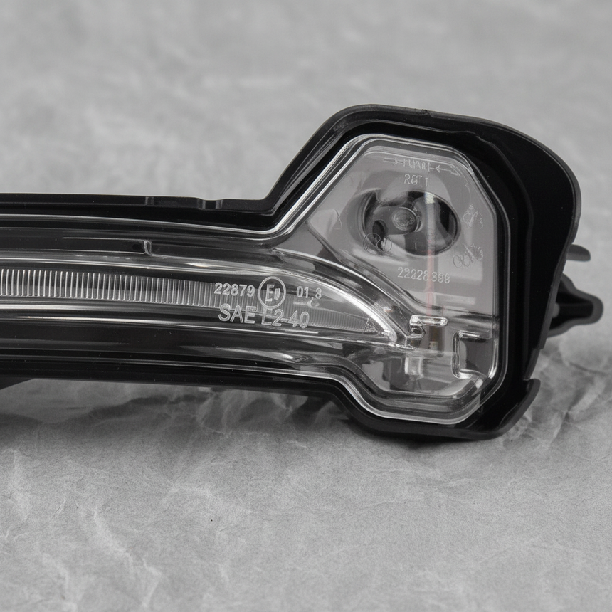 2021-2025 Ford Mustang Mach-E Passenger Side Mirror Turn Signal For CAM Eqp Only
