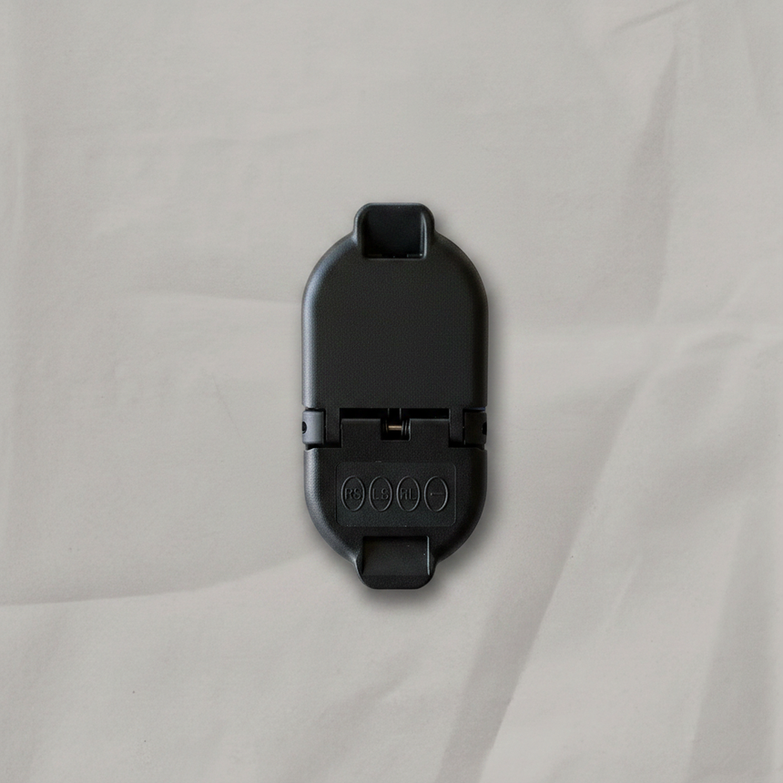 Ford F-150 F-250 F-350 Trailer Tow 4&7 Pin Connector OEM on grey wrinkled craft paper background