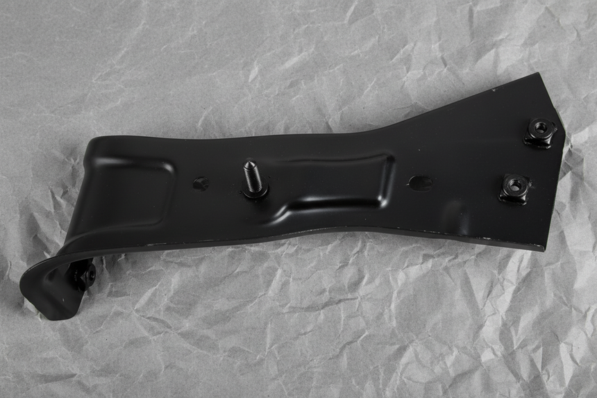 Front Driver Side Bumper Mount Bracket - Top Detail Angle 2