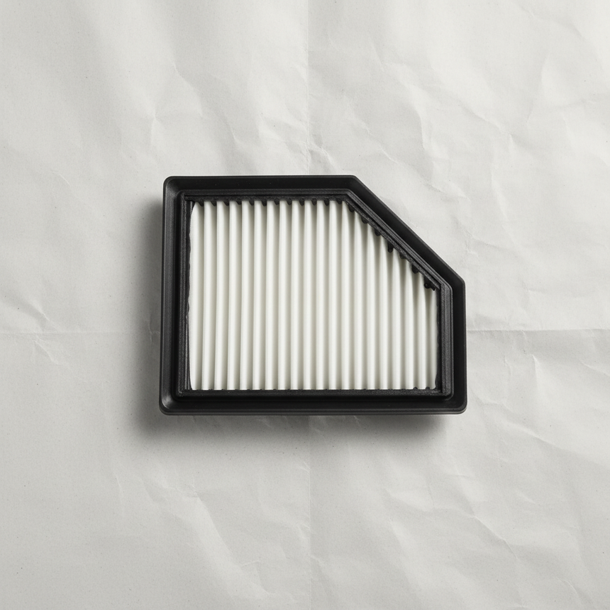 2020-2025 Nissan Sentra Engine Air Filter Element 2.0L OEM on grey kraft paper background