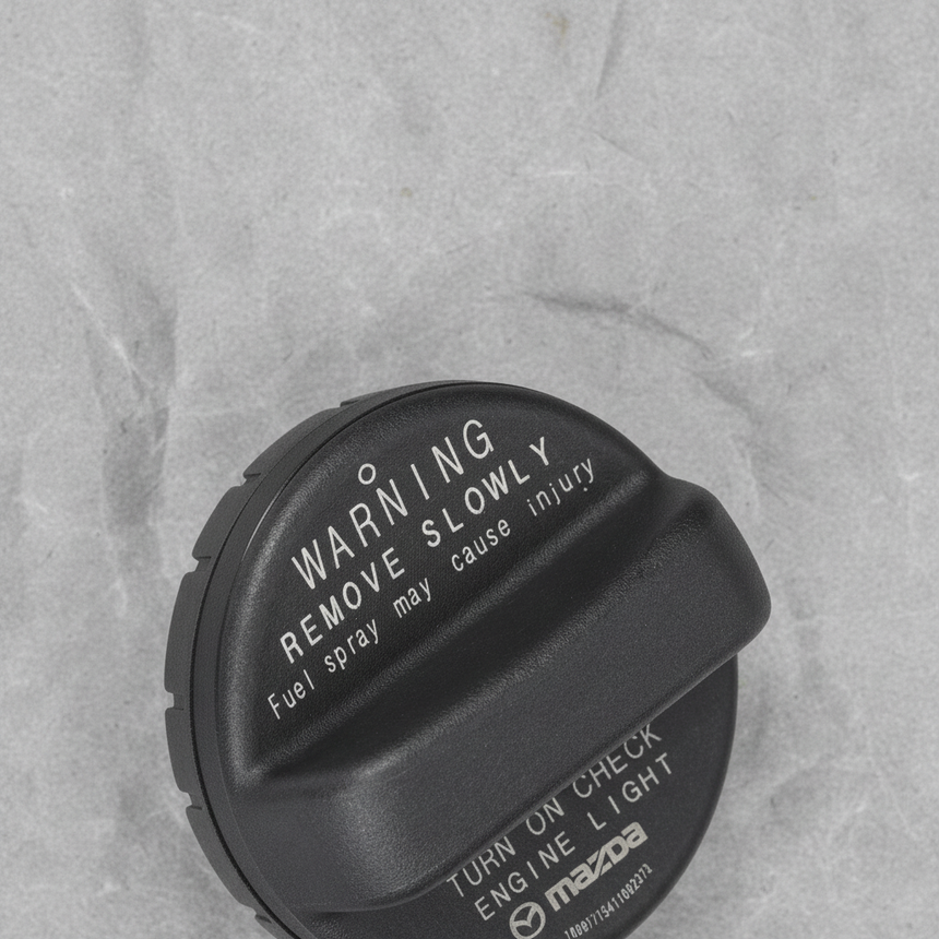 Macro Crop Top - Fuel Tank Filler Gas Cap