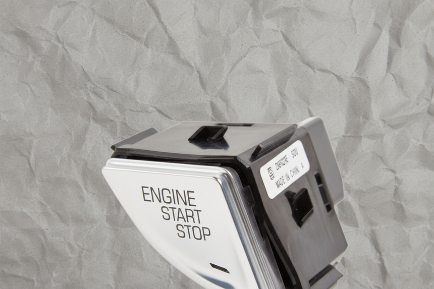 2013-2019 Cadillac ATS OEM Galvano Silver Ignition Switch