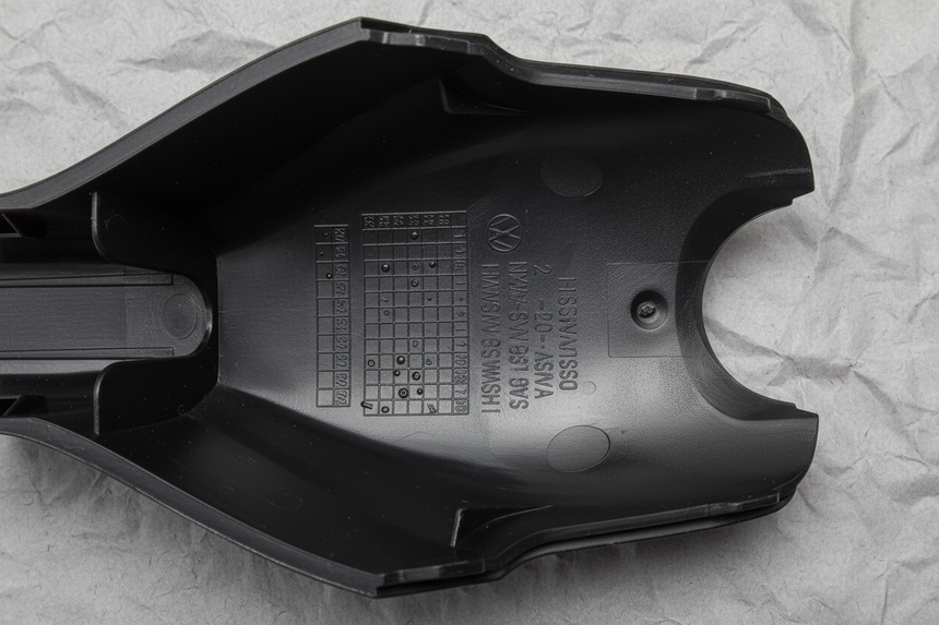 2018-2023 Volkswagen Tiguan Rear Cap Tow Hook Cover No Camera Genuine OEM