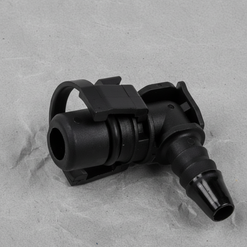 2013-2021 Buick Encore Chevy Trax OEM Coolant Vent Hose Connector - Top Detail