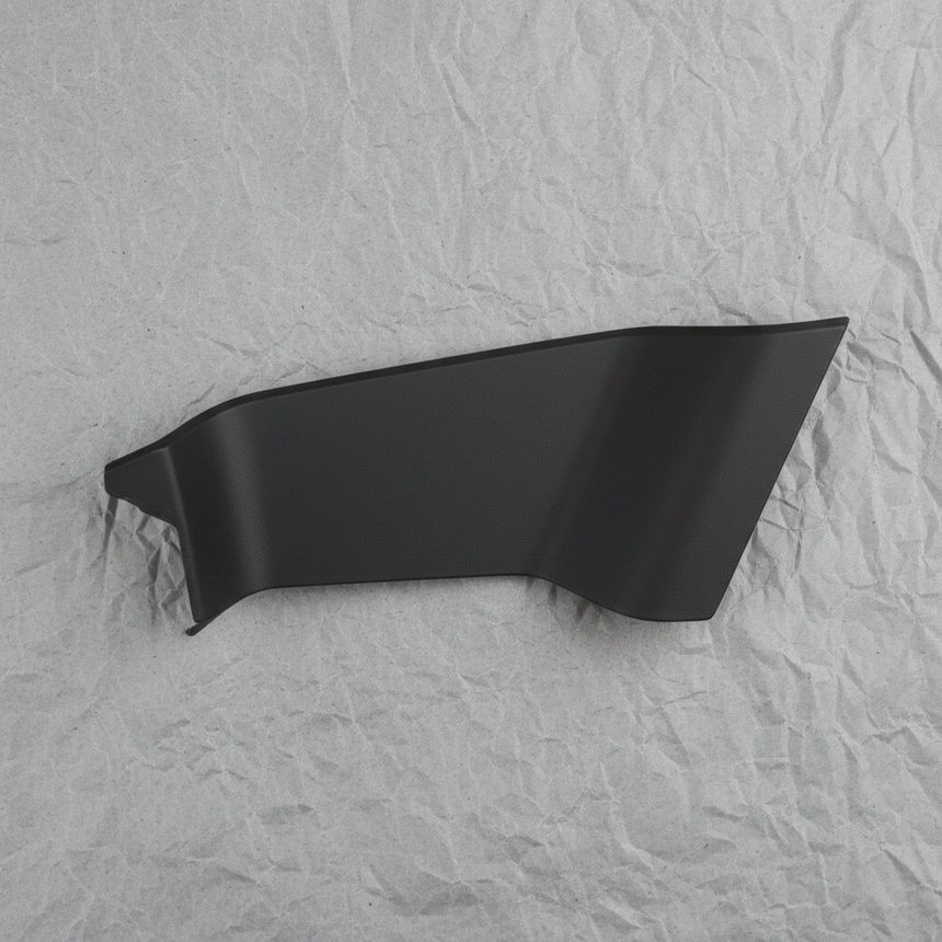 2015-2024 Ford Edge Passenger Side Front Inside Door Handle Trim Plug Black OEM