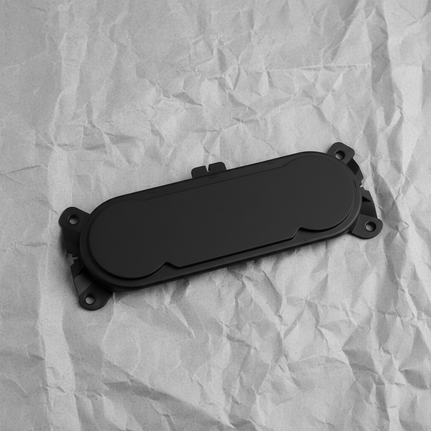 2020-2024 Ford Police Interceptor Utility Upper Console - Clean grey kraft paper background