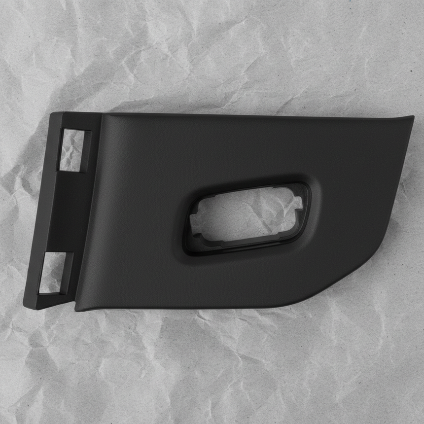 2021-25 Ford F-150 Lightning Driver Side OEM Door Panel Cover Plate - Middle Detail