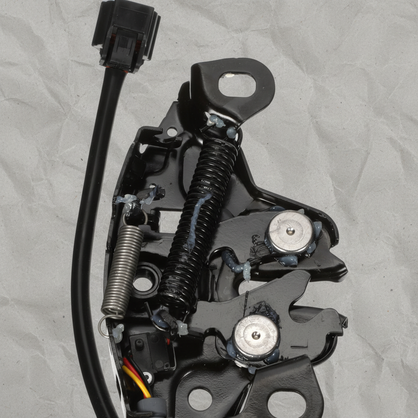 2019-2025 Nissan Altima Front Primary Hood Latch Lock Genuine OEM - Middle Detail