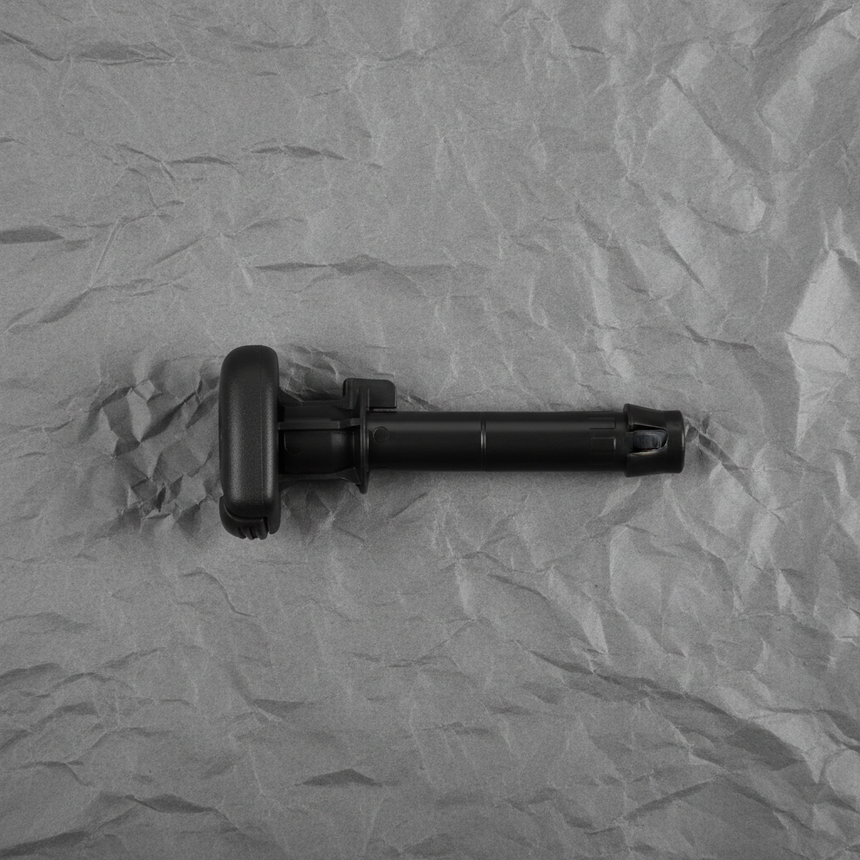 Full View - Headrest Guide Bushing on Grey Kraft Paper