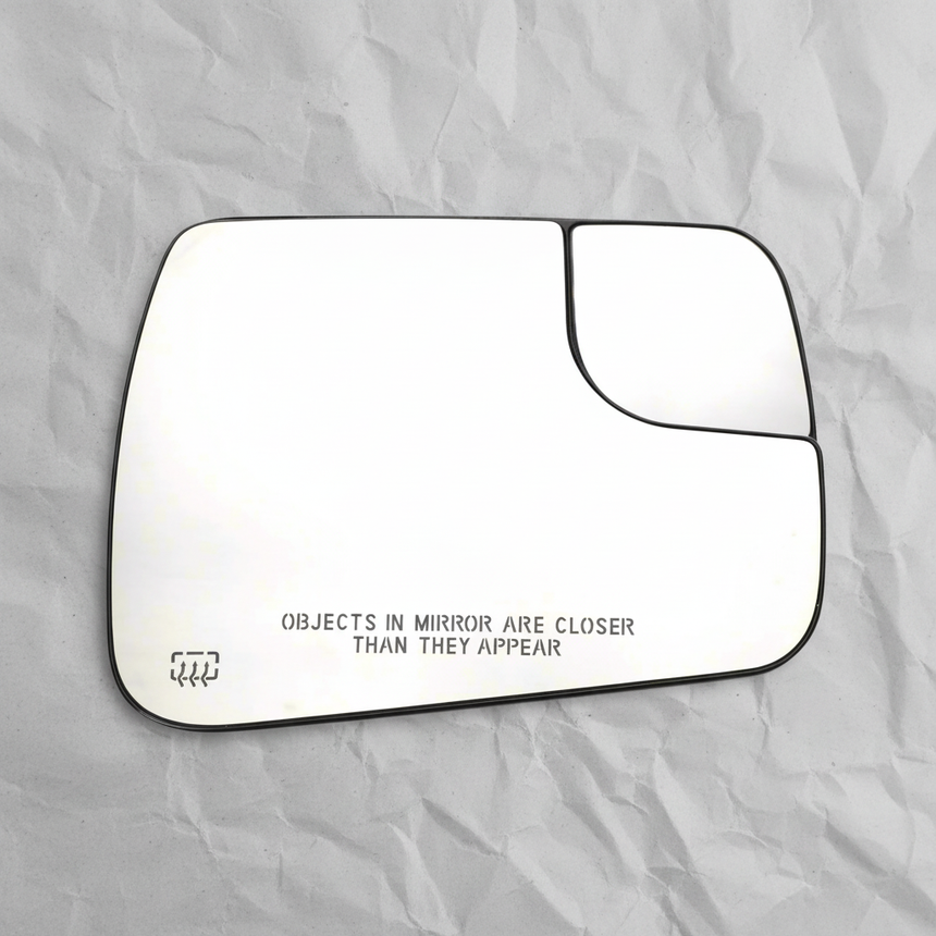 2019-2024 Ram 1500 DT Passenger Side Mirror Glass Heated With Corner Spotter OEM - Full View