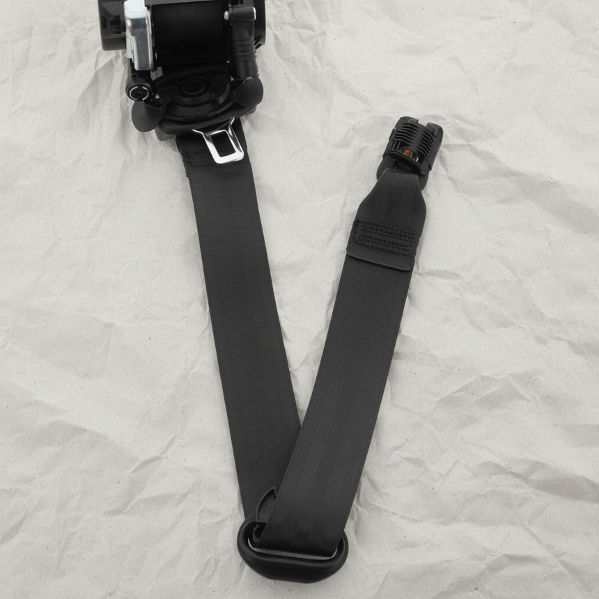 Macro Crop - Seat Belt Detail