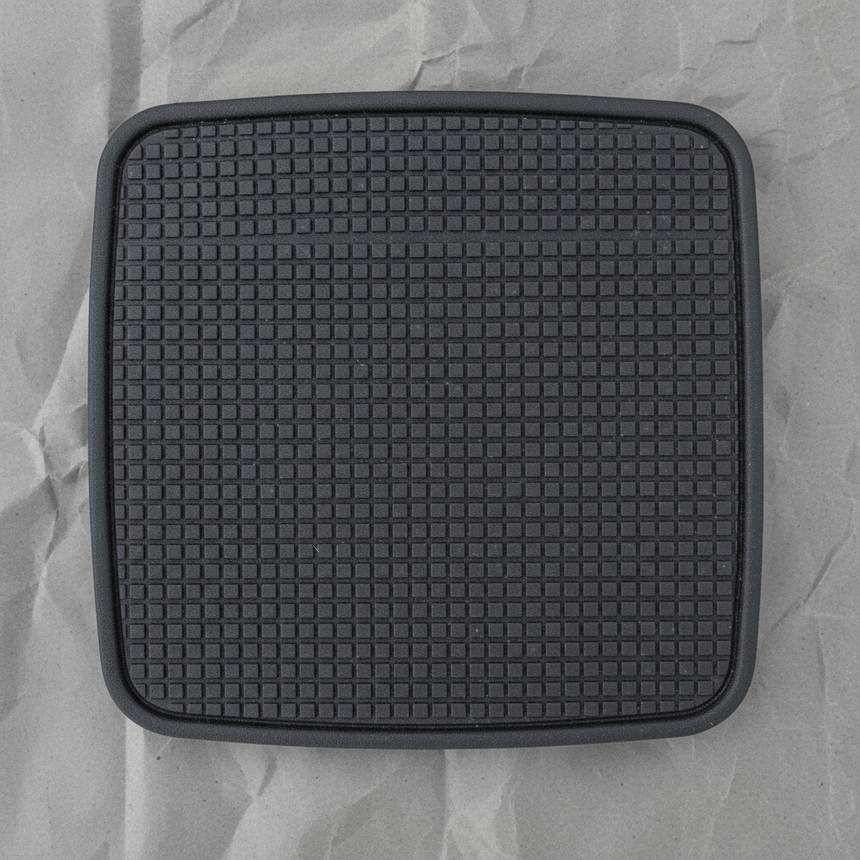 2015-2019 Silverado Sierra 2500 3500 Front Fold Down Armrest Storage Box Mat for split bench seat only