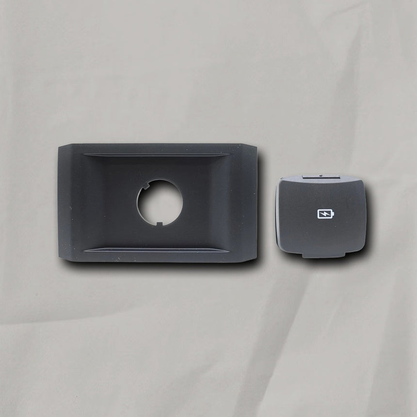 2022-2025 Ford F-150 Lightning Lower Console Power Outlet Cover OEM