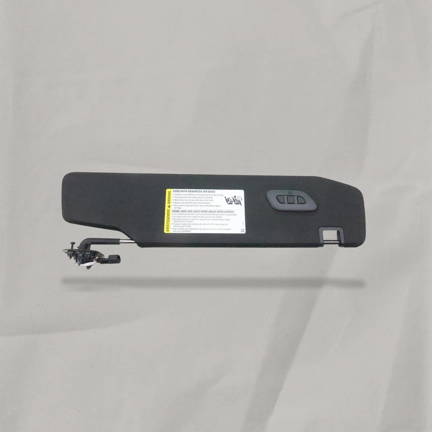 2023-2025 GMC Hummer EV Driver Side Sun-Visor OEM Black Front