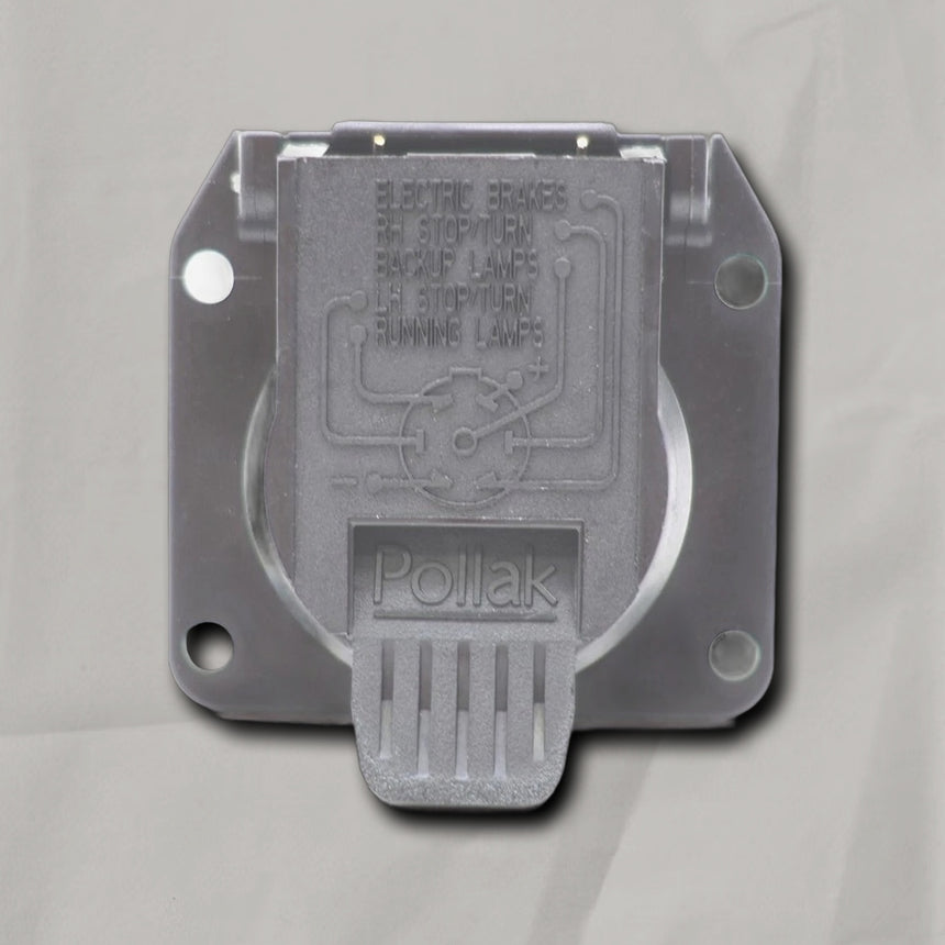 2018-2024 Nissan Titan Rear 7 Pin Trailer Wiring Connector OEM