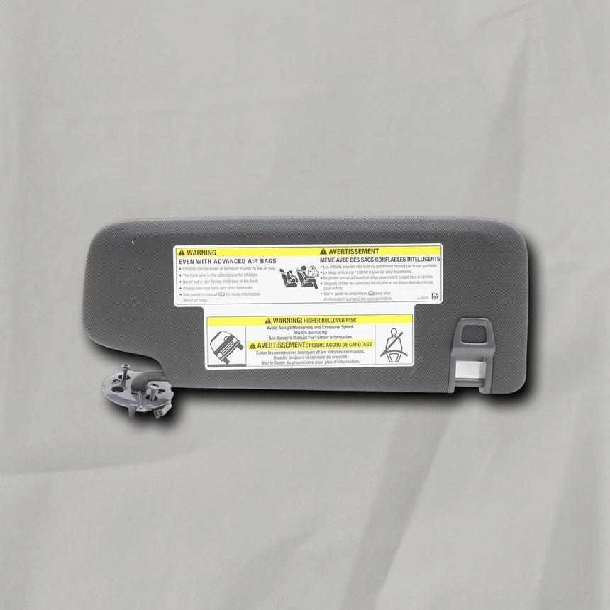 2018-2023 Chevy Equinox Driver Side Sun Visor Black OEM