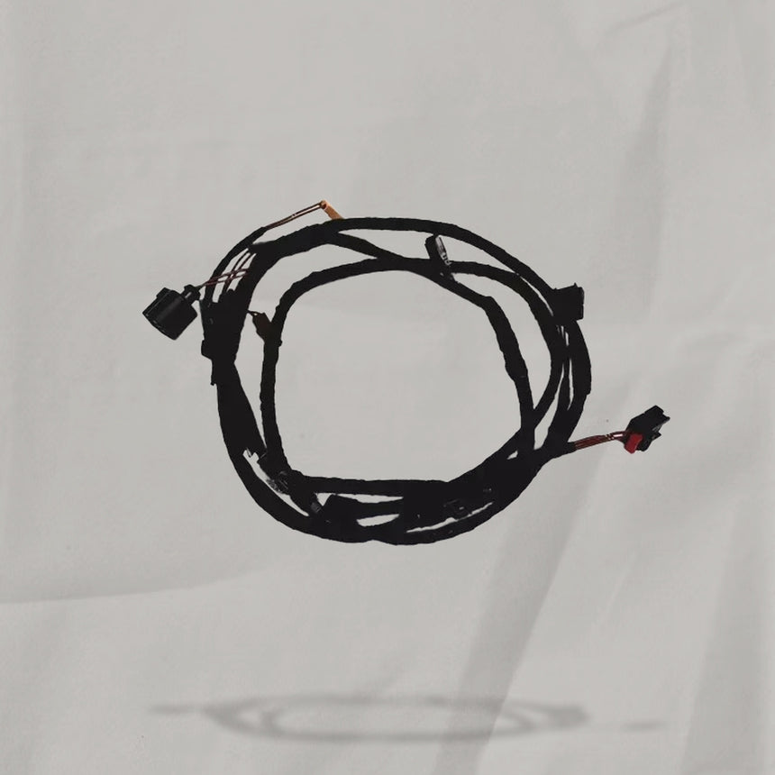 2012-2017 VW CC Trunk Wiring Harness Without Backup Camera OEM