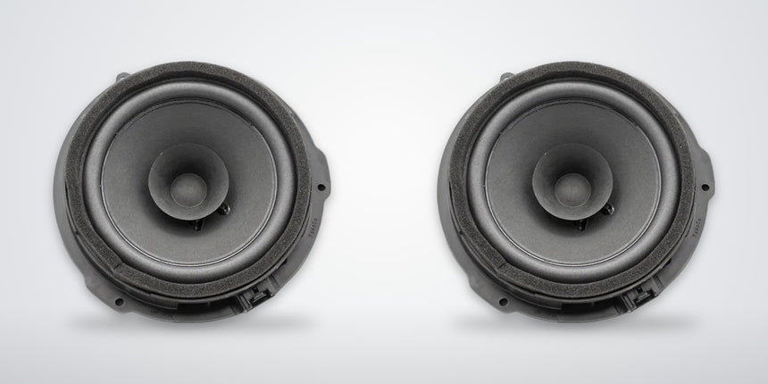 Set of 2 Ford Edge Rear Door Midrange Speakers OEM