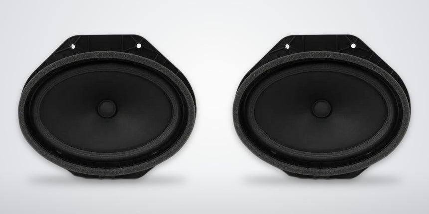 Set of 2 Ford Explorer Police Interceptor front lower speakers