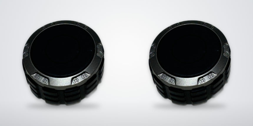 Set of 2 Toyota Tundra 14 inch display power volume control knobs