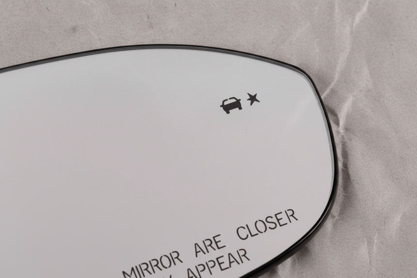 2017-2023 Chevrolet Bolt EV OEM Passenger Side Door Mirror Glass Blind Spot Manual Fold